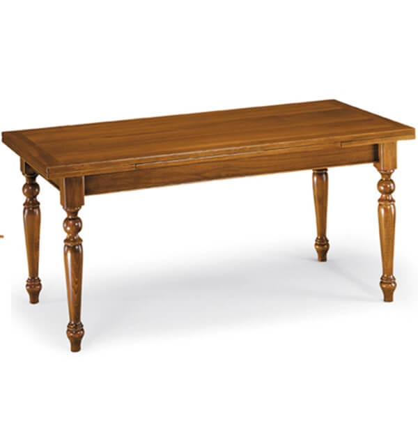 Viccesen azt is mondhatnánk, hogy az asztal pont ugyanolyan hosszú, mint amilyen a neve: 61 nagyobbítható klasszikus téglalap alakú fa asztal.
