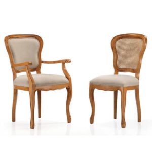 Az Elvira szék néhány innovatív megoldással is kialakítható klasszikus stílusú szék.