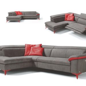 Martine relax kanapé színe lehet akár merész piros, nyugalmat árasztó kék, klasszikus fehér vagy akár szürke is, amennyiben igazán egyedi kanapéra vágyik