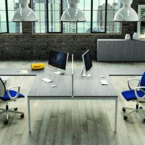 A Basic irodabútor-koncepció lényege, hogy egyszerűen kombinálhatóvá tegye a megfelelő munkahelyi légkör kialakításához szükséges bútordarabokat.