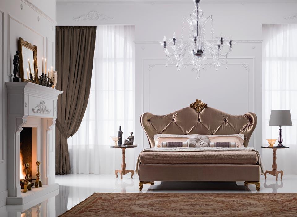 Cezanne klasszikus ágy minőségi olasz bútor