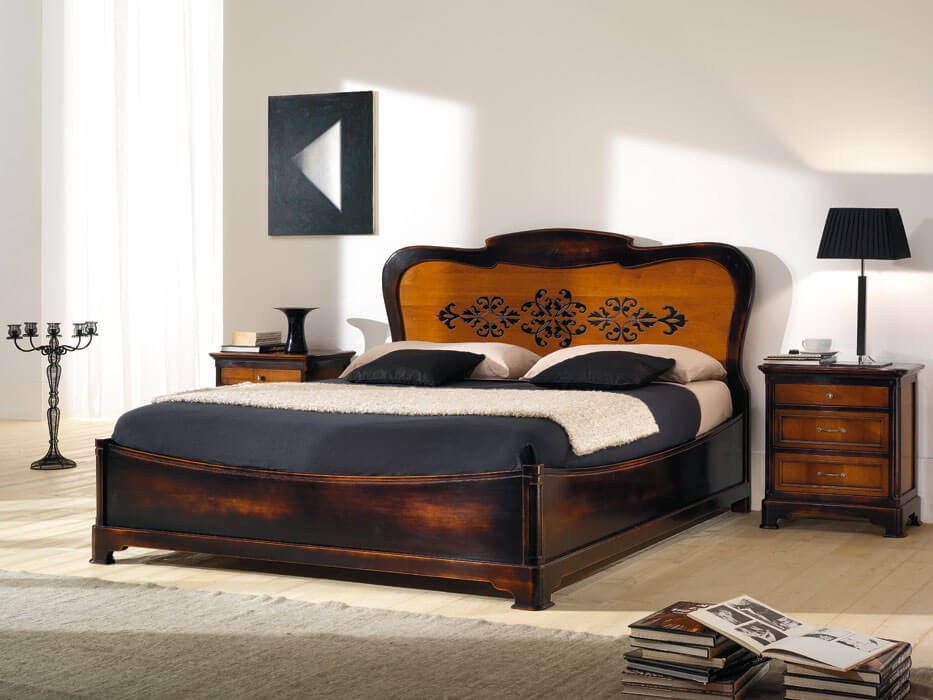 Matisse klasszikus ágy kapható sima fatámlával is