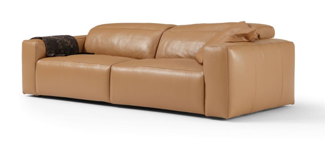 A Beverly relax kanapé nem eltávolítható kárpitozása igény szerint kérhető bőrből