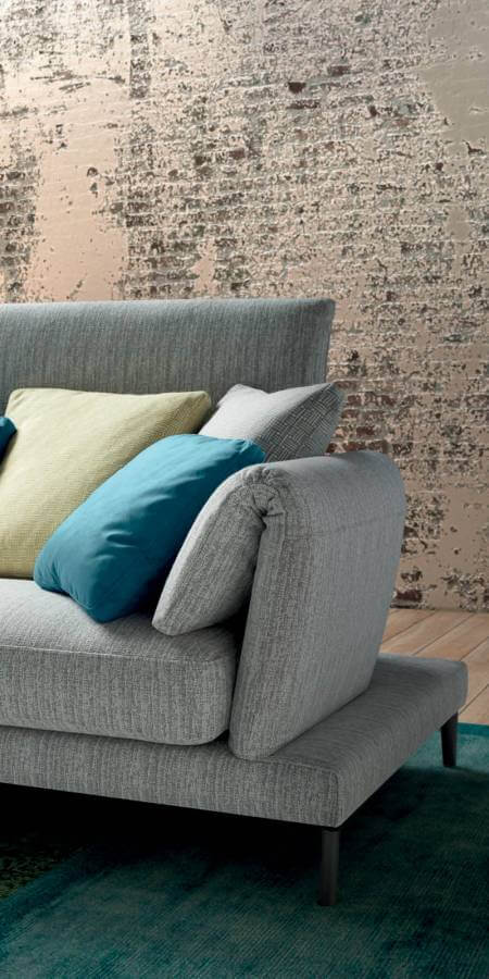 Az Upper twist kanapé a modern ülőgarnitúrák közé tartozik, ugyanis megjelenése roppant mód kortárs vonalvezetésű.