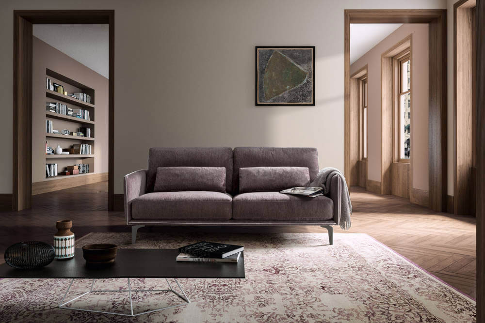 A Living minimal kanapé, ahogy neve is mutatja, a minimalista életérzés egyik legjobb képviselője