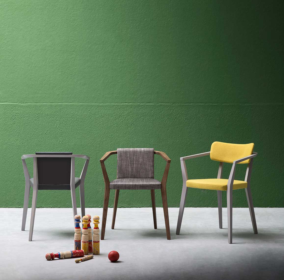 Az olasz tervezésű, minőségi alapanyagokból készült Viky modern szék háromféle eltérő verzióban is kapható.