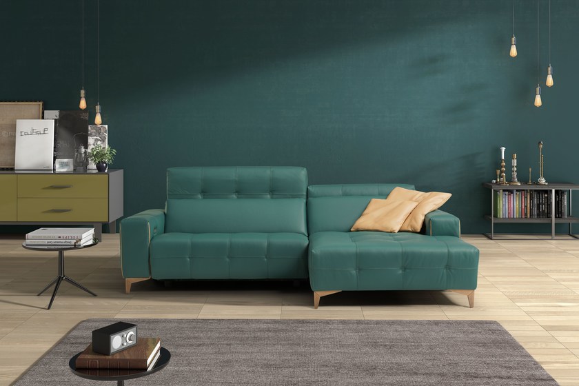 Tiffany relax kanapé zöld sarokváltozat