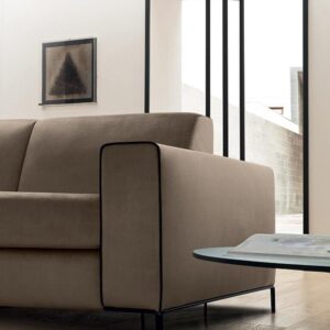 A Madison ágyazható kanapé vagy más néven ággyá nyitható kanapé egyet jelent a geometriai dizájnnal