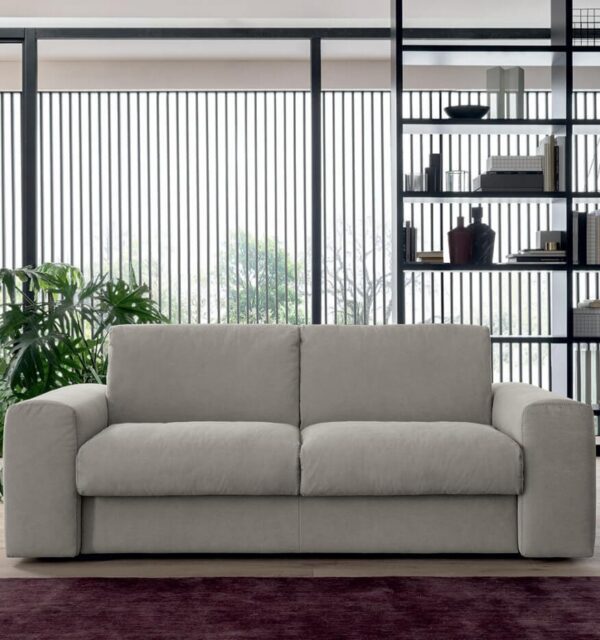 A Spike ágyazható kanapé stabil, szilárd és erős szerkezettel és megjelenéssel rendelkezik.