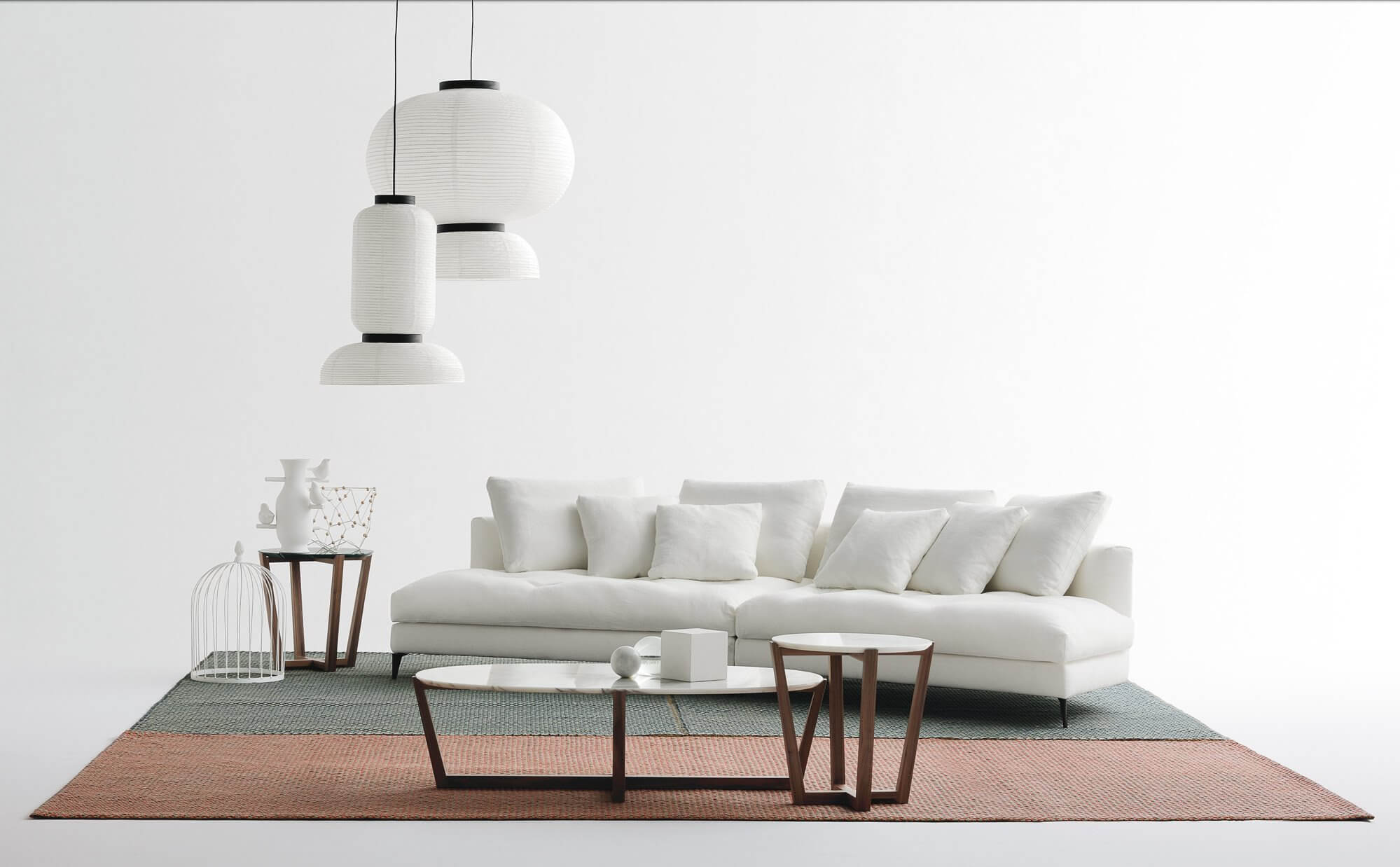 Az Alcove design kanapé kialakítása olyan, hogy csak kevés elemében találunk párhuzamot.