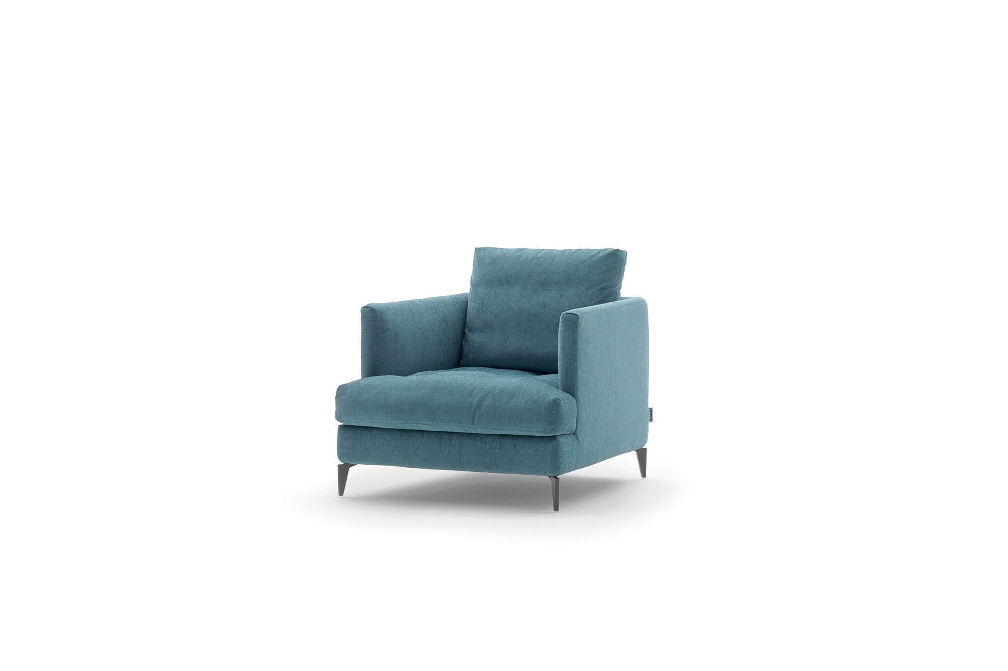 Alcove design kanapé türkiz fotel