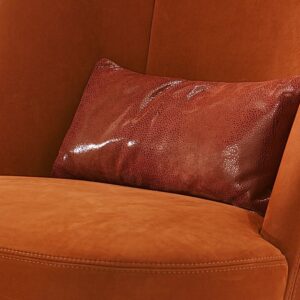 Vivien high fotel párnával narancs színben