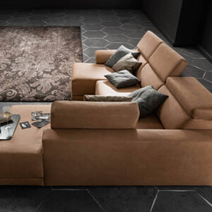 Comfort kitolható kanapé sarok rész oldalról