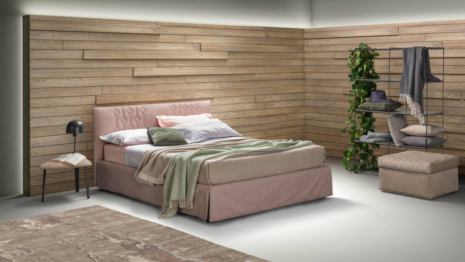 Match Bedroom Space modell rózsaszín