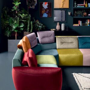 Murakami kanapé vidám színes változat