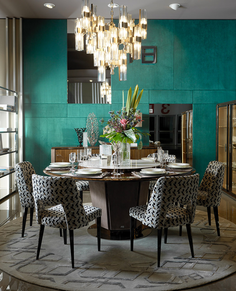 A Bianchini étkező bútorok elbűvölő és kozmopolita életstílust kínálnak, tökéletes egyensúlyban az Art Deco és a kortárs újraértelmezése között