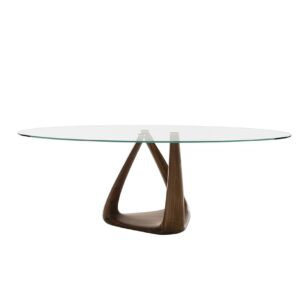 A Rizoma asztal a faanyag melegsége, a fantázia és a tervezési technika találkozásával született meg.