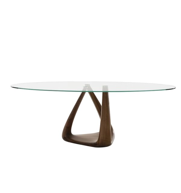 A Rizoma asztal a faanyag melegsége, a fantázia és a tervezési technika találkozásával született meg.